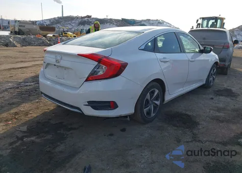 2019 Honda Civic Lx z USA, uszkodzony, nr VIN 19XFC2F67KE015551